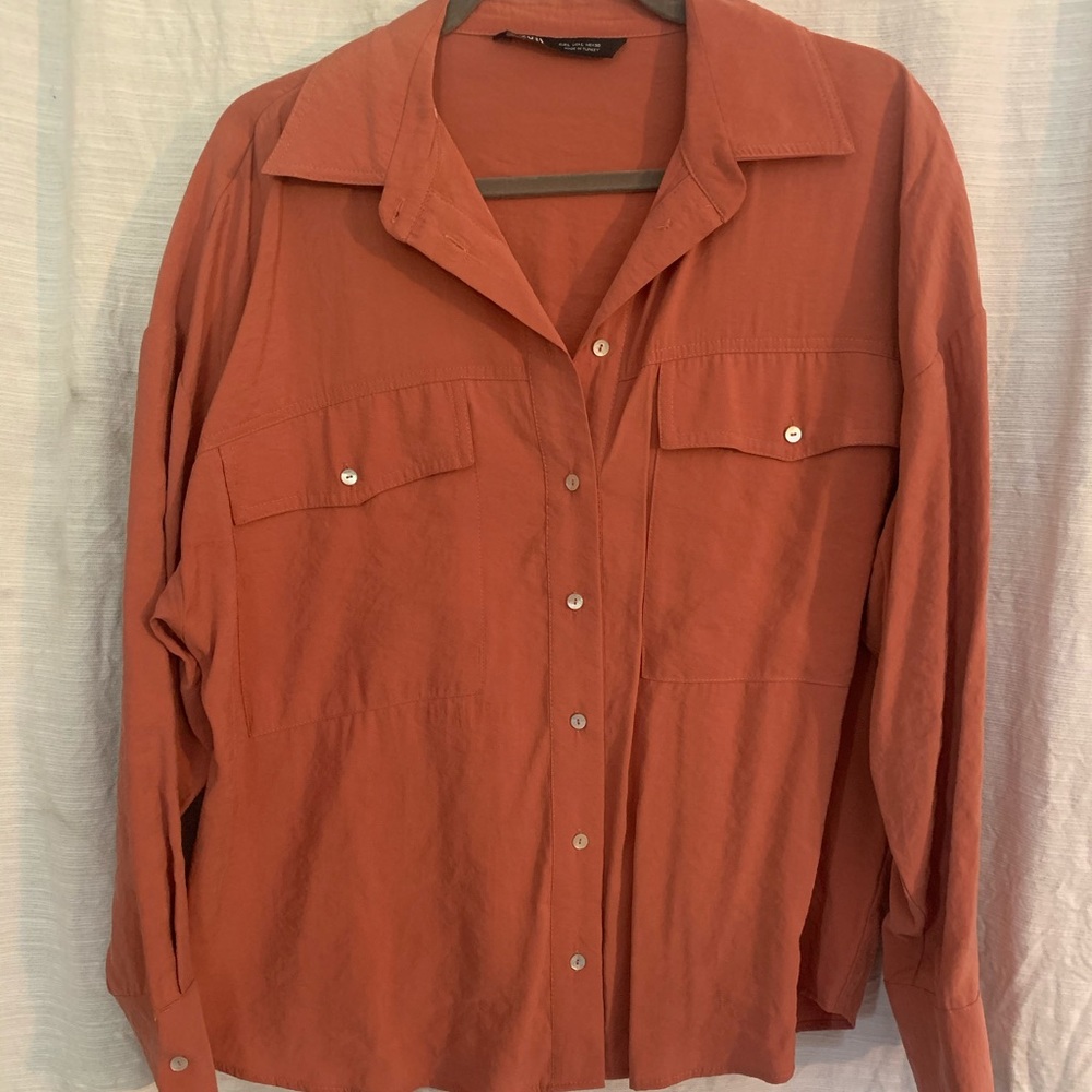 Oversized Zara Button Up